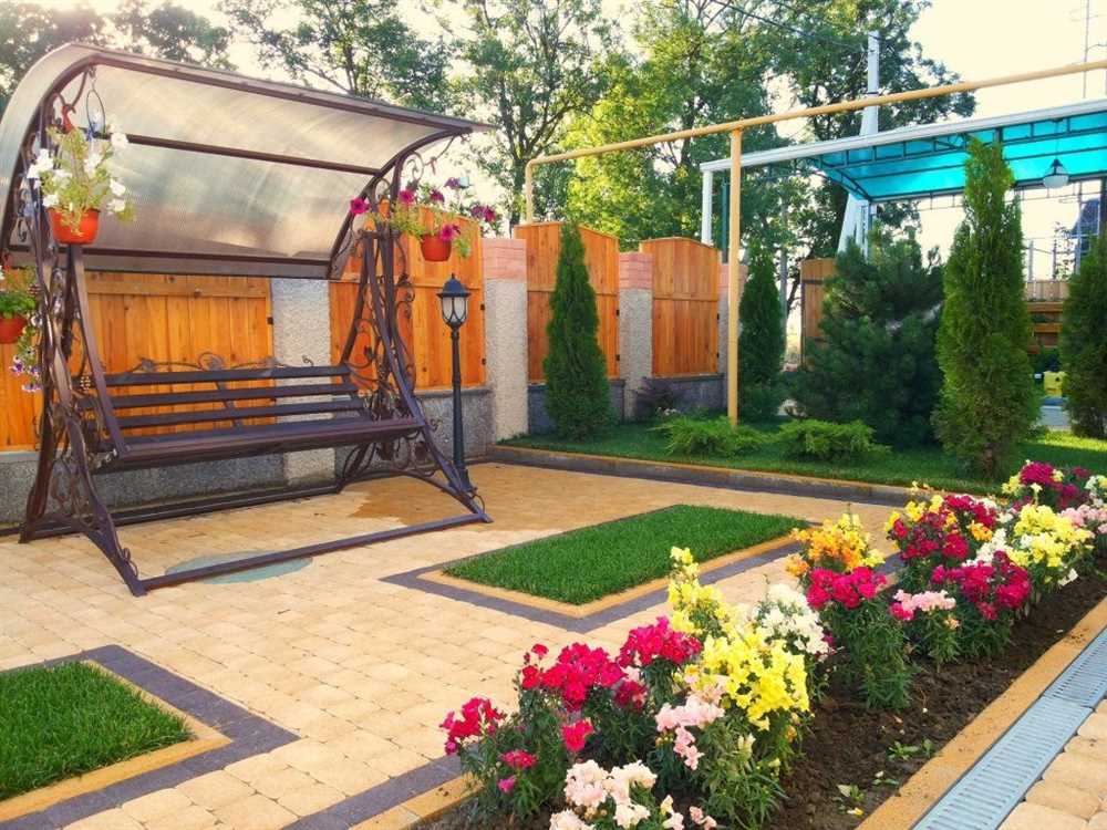 1. Создайте цветочные клумбы