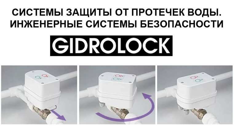 Защита от протечек воды: система 