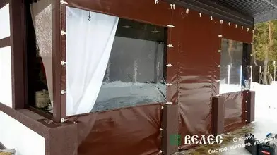 1. Веранда с видом на горы
