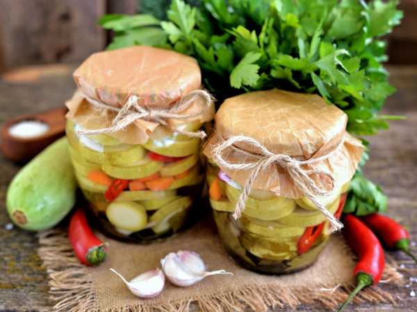 Маринование кабачков в банках: лучшие рецепты