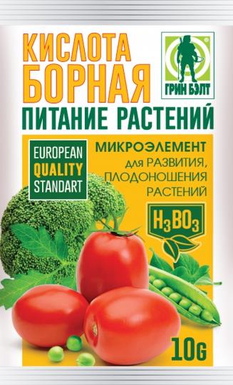 Дозировка борной кислоты для томатов